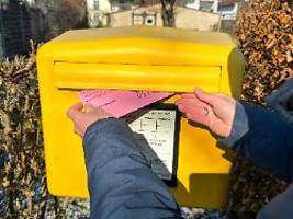 Sonderlogistik eingerichtet: Deutsche Post ruft Briefwähler auf, zügig Stimme abzugeben