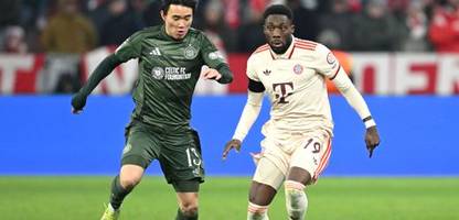 Champions League: Alphonso Davies rettet den FC Bayern München mit spätem Tor gegen Celtic