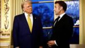 Ukrainekrieg: Macron will Trump zu weiterer Ukrainehilfe überreden