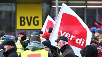 ÖPNV in Berlin: 48-Stunden-Warnstreik bei der BVG hat begonnen