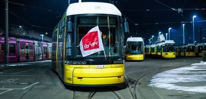 Busse und Bahnen: Warnstreik legt öffentlichen Nahverkehr in Berlin still