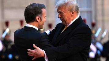 Krisendiplomatie: Macron berät Montag mit Trump über Ukraine