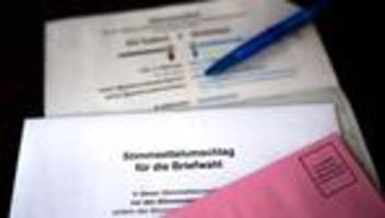 bundestagswahl: tausende wähler in sachsen-anhalt nutzen briefwahl