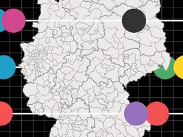 Bundestagswahl 2025: So haben die Wahlkreise in Deutschland 2021 gewählt