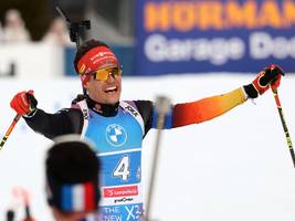 WM-Bronze für deutsche Biathleten: Tränen wie bei der Hochzeit