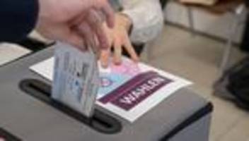 landesergebnis: hochrechnung für das land: cdu klar vorn, afd zweite kraft