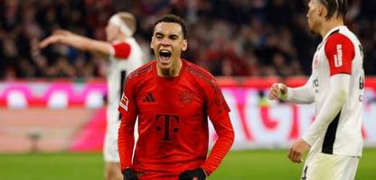 Bundesliga: FC Bayern München siegt gegen Eintracht Frankfurt