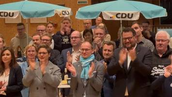 CDU gewinnt Lauenburg und Stormarn, muss aber noch zittern