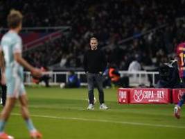 Flick auf irrer Achterbahnfahrt: Copa-Wahnsinn: Atlético schockt Barça bei acht-Tore-Spektakel