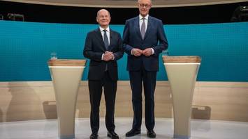 merz und scholz: erst streiten, dann trinken sie kaffee