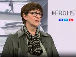spd-chefin im frühstart: esken schließt vorzeitigen rücktritt nicht aus