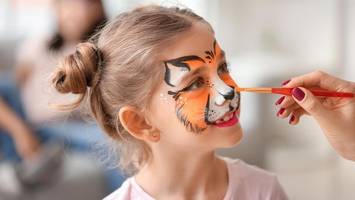 Kinder zu Fasching schminken: Hamburger Make-up-Profi gibt Tipps