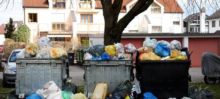 Müllabfuhr in Augsburg wird am Montag erneut bestreikt