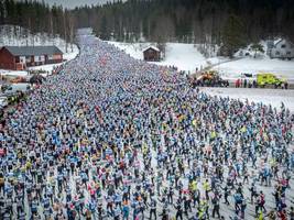 Langlauf: Der berühmteste Stau in der Loipe