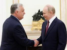 Direkte Gespräche mit Russland: Orban verlangt von EU Verhandlungen über Ukraine-Feuerpause