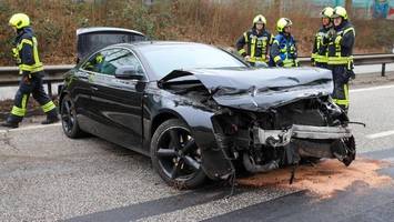 Suff-Unfall auf A23: Betrunkener Vater bringt auch Sohn in Gefahr