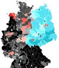 Analyse nach der Bundestagswahl: Hier lag die Wahlkreisprognose richtig - und hier daneben