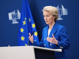 Europas Verteidigung: Ursula von der Leyen will EU-Schulden für Aufrüstung