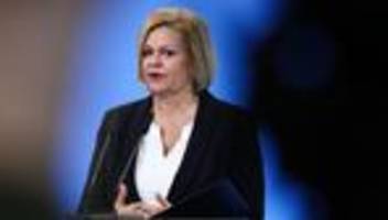 nancy faeser: bundesinnenministerin fordert strengere eu-regeln für abschiebungen