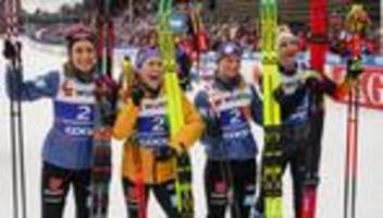 ski-wm: deutsche langläuferinnen gewinnen bronze in der staffel