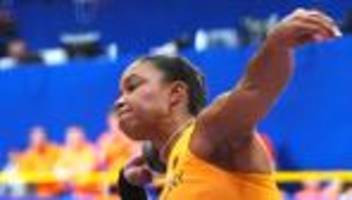 leichtathletik: kugelstoßerin ogunleye holt silber bei hallen-em