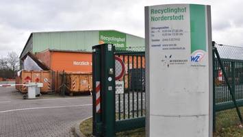 recyclinghof oststraße: gebührenfreiheit für norderstedter geplant