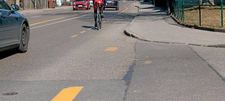Entscheidung über Radweg in der Kriegshaberstaße aufgeschoben