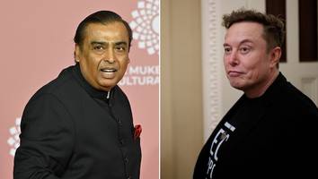 Mukesh Ambani und Elon Musk - Der reichste Mann Asiens verbündet sich mit Elon Musk