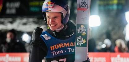 Skispringen: Andreas Wellinger gewinnt in Vikersund