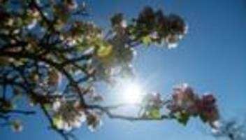wetter in bayern: der wochenstart bringt frühlingshaftes wetter