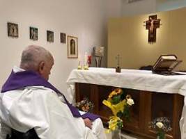 seit einem monat in behandlung: vatikan veröffentlicht foto von papst franziskus in klinik