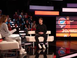 „das aktuelle sportstudio“ im zdf: joshua kimmichs höhenflug