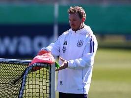 rückennummern geben aufschluss: nagelsmann legt sich auf torwart für beide italien-spiele fest