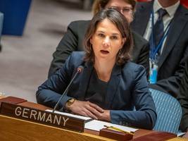 vereinte nationen: baerbock bekommt neuen posten in new york