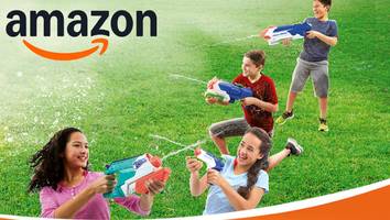 wasserratten aufgepasst - spritzpistolen, rutschen und mehr bei amazon zum kleinen preis