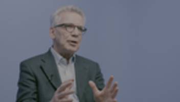 ex-verteidigungsminister thomas de maizière: menschen, die bereit sind, ihr land tapfer zu verteidigen