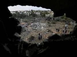 Schwere Angriffe im Gazastreifen: Israel droht Hamas mit völliger Verwüstung