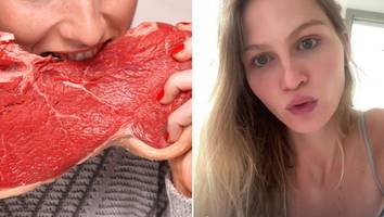 „carnivore-diet“ - 23-jährige folgt fleisch-diät – plötzlich wacht sie mit blutigem urin auf