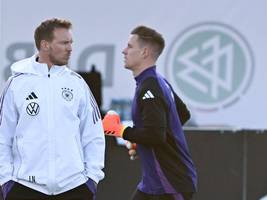 nagelsmann über torwart ter stegen: „wenn er fit ist, dann wird er die nummer eins sein“