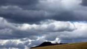 wetter: trübe tage zum wochenbeginn
