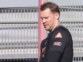wie fit ist vertreter urbig?: torwart-sorgen beim fc bayern: manuel neuer verletzt sich erneut