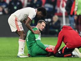 fc bayern: rückschlag für manuel neuer