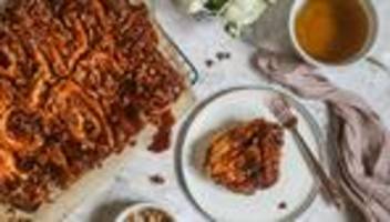 pekan-brötchen mit karamell: wer kann, pekan