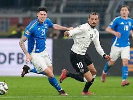 fazit der dfb-italien-kracher: sané verpasst einmalige chance, schlotterbeck grätscht fürs herz