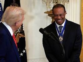 Sie kuschelt sich an seine Brust: Tiger Wood präsentiert neue Liebe - eine Ex aus dem Trump-Clan