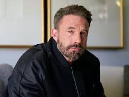 Ach scheiß drauf, Mann: Ben Affleck plaudert über seine Scheidung und sein Image