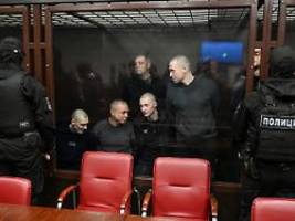 in ukraine als helden gefeiert: russisches gericht verurteilt asow-kämpfer