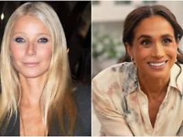 verstehe ich nicht: konkurrentin meghan? gwyneth paltrow räumt mit gerüchten auf