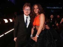besten geschmack von allen: ed sheeran beichtet gewisse vorliebe für rihanna
