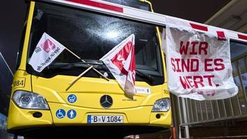 bvg-streik geht weiter: hoffnung auf schlichtung wächst
